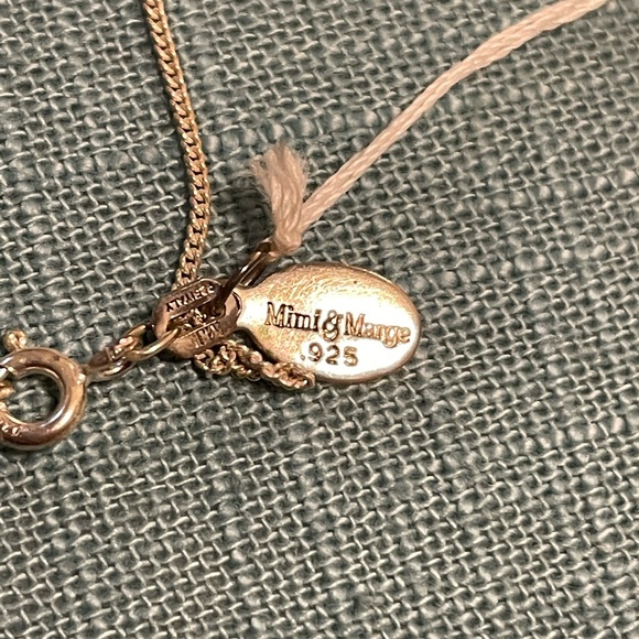 Mimi & Marge Silver Charm Necklace NWT - Picture 4 of 4